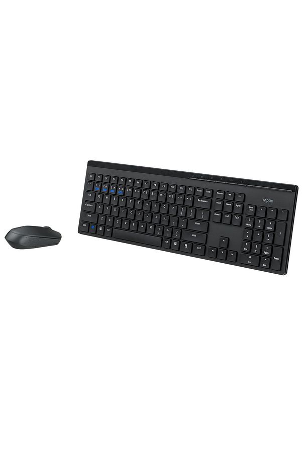 8110m Bluetooth Wireless Kablosuz Klavye Mouse Set Türkçe Q - 3