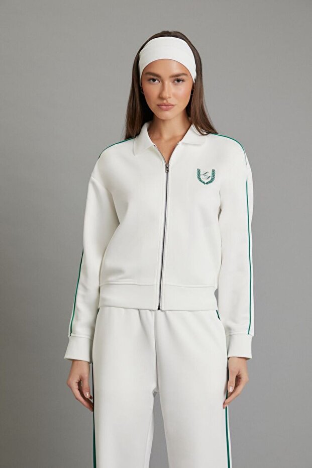 Active Piped Detaylı LA Ceket - 4