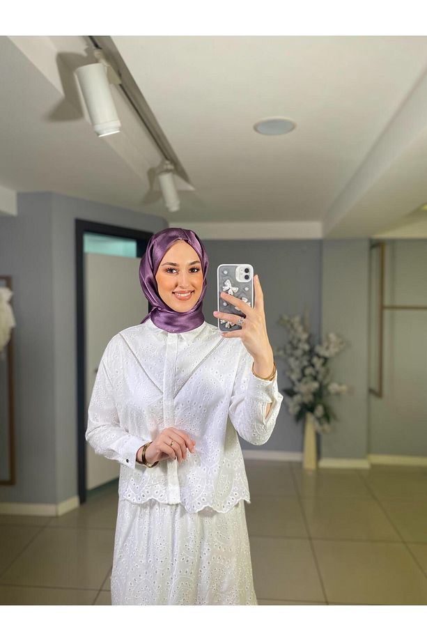 Marwa by moodbasic BRODE TAŞLI BLUZ - 1
