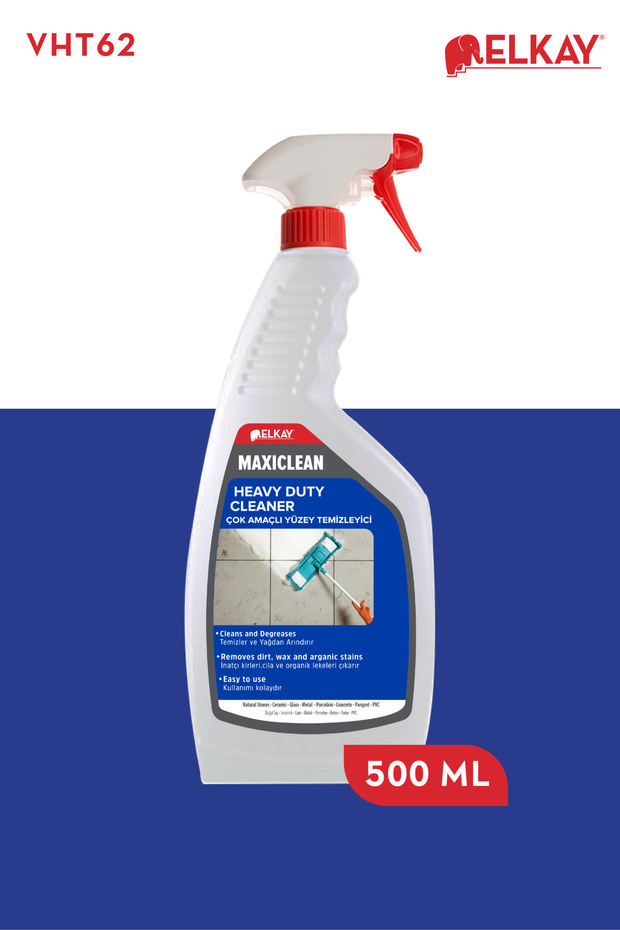 Maxiclean Profesyonel Yüzey Temizleyici Cila Kir Yağ Sökücü Doğal Taş Seramik Porselen 500ml - 3