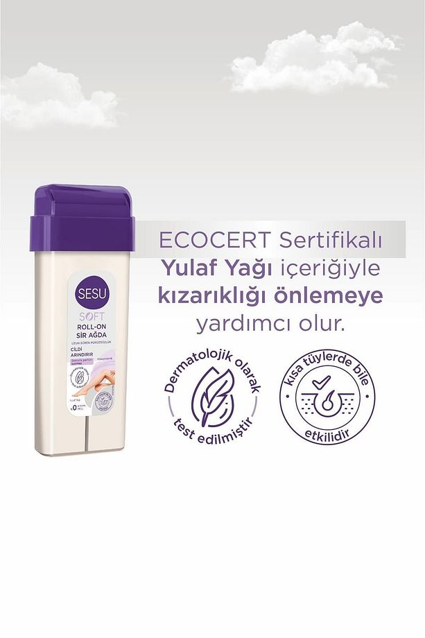 Soft Roll-on Sir Ağda Normal Ciltler 100 ml X 2 Adet - 3