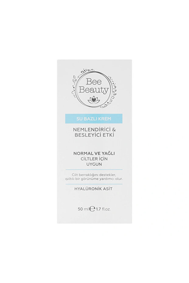 Moisturizing Effective Water Based Oil-Free Gel Cream with Hyaluronic Acid 50 ml