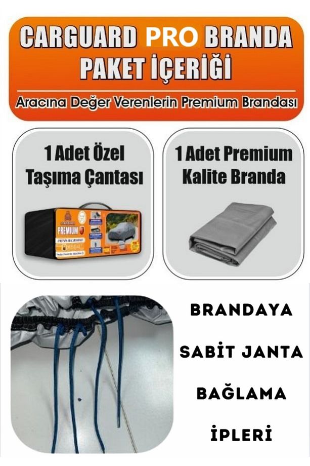 Honda Civic Hatchback 2012-2021 ile Uyumlu Lüks Fitilli Miflonlu Araba Brandası - 4