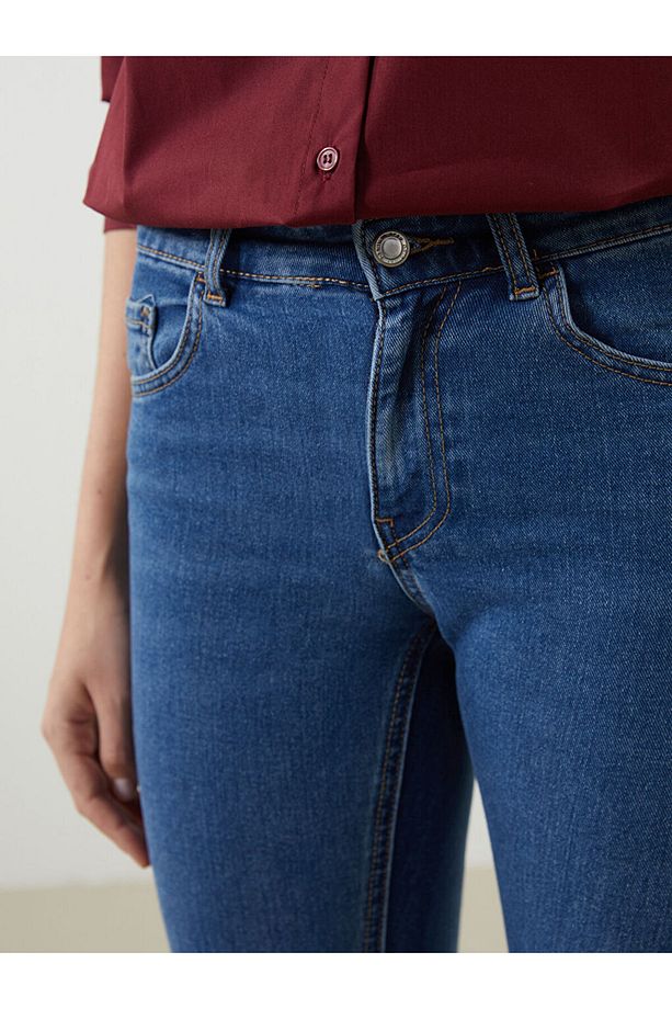 LCW Mars Flare Kadın Jean Pantolon - 3