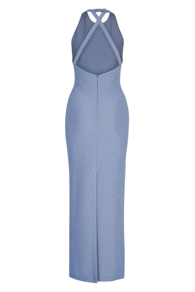 Blue Shine Dress - 2