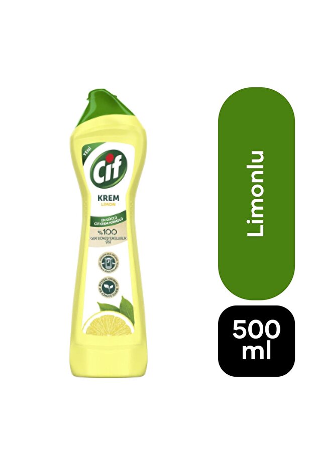 Krem 500 ml Limonlu - 1