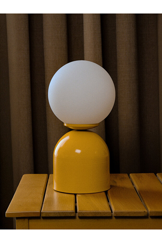 Luna Abajur - Sarı - 2