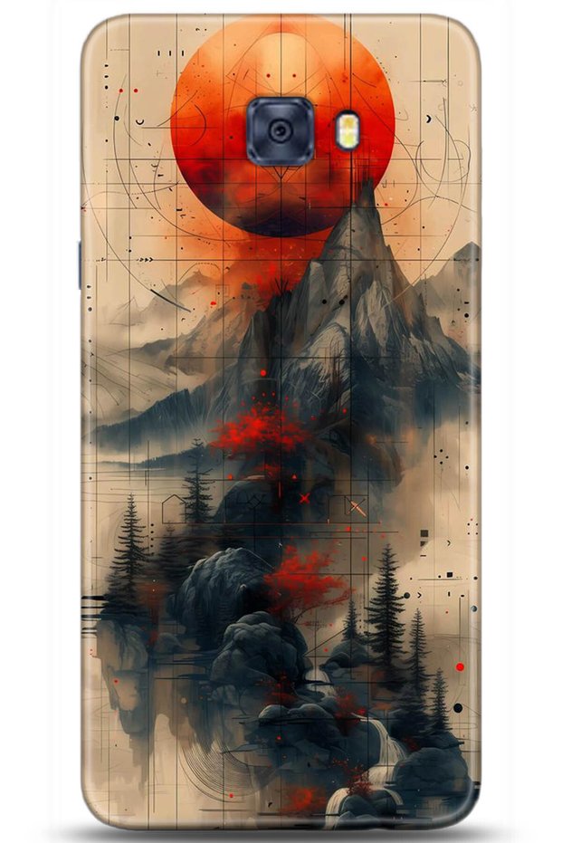Case for Samsung Galaxy C7 Pro Case Hd Printed - Pamper Yourself 5244