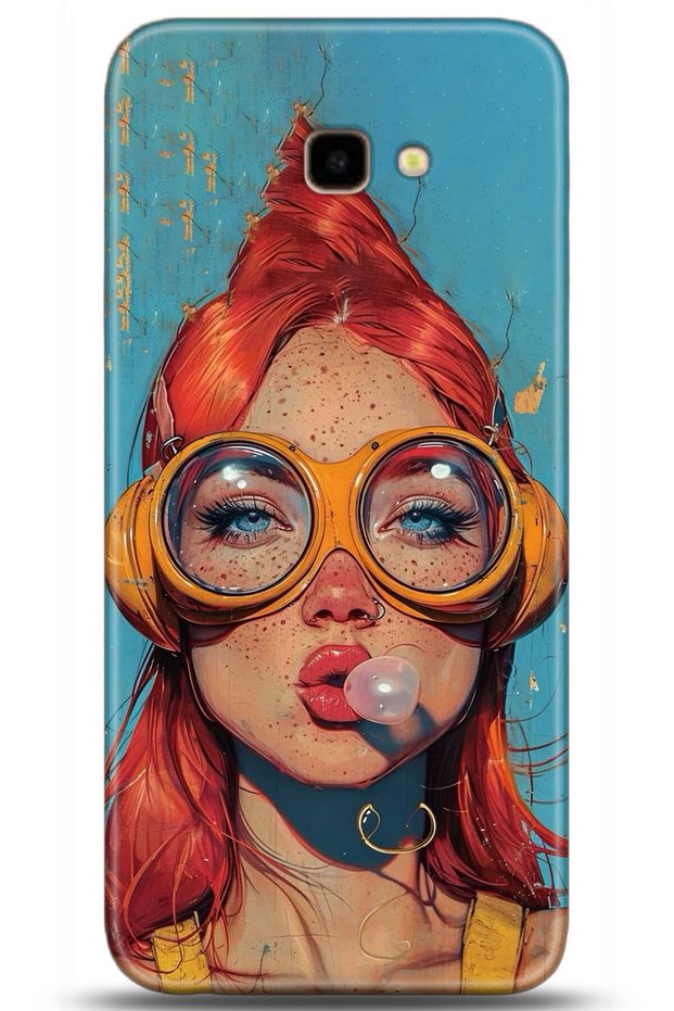 حافظة سامسونج جالاكسي J4+ PLus مطبوعة بدقة HD - تصميمات محددة 5286