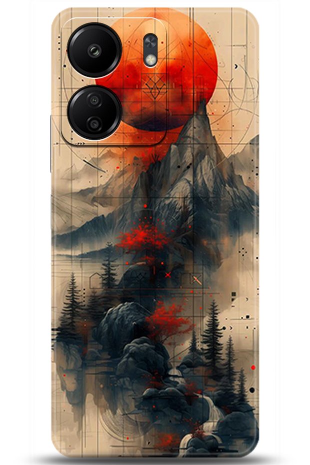 حافظة هاتف Xiaomi Poco C65 مطبوعة بدقة HD - استرخِ نفسك 5244