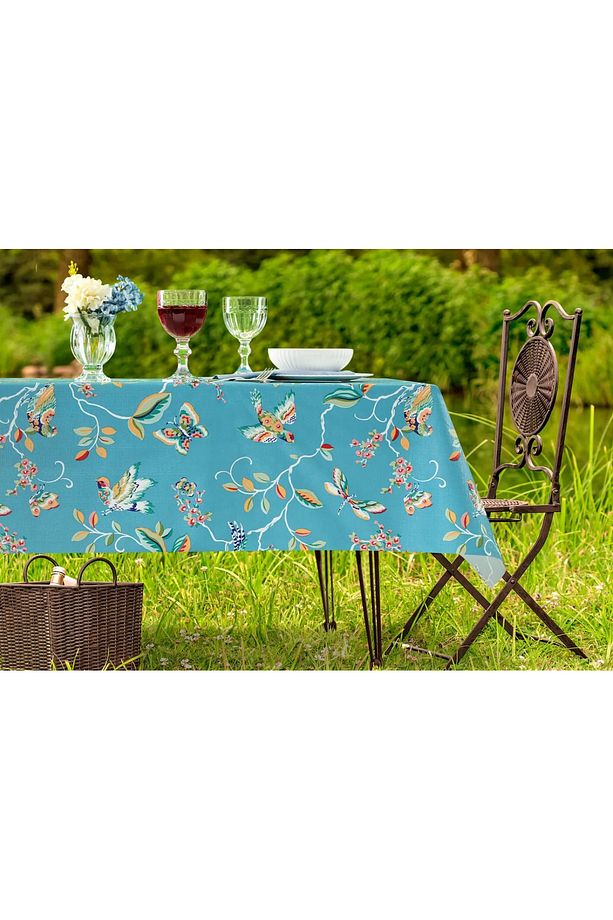 Violet Pvc Masa Örtüsü -140*140 Cm - 1