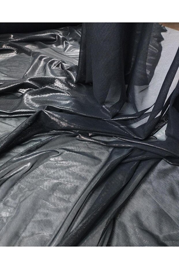 Black over Bronze Leaf Mesh (Width: 145)