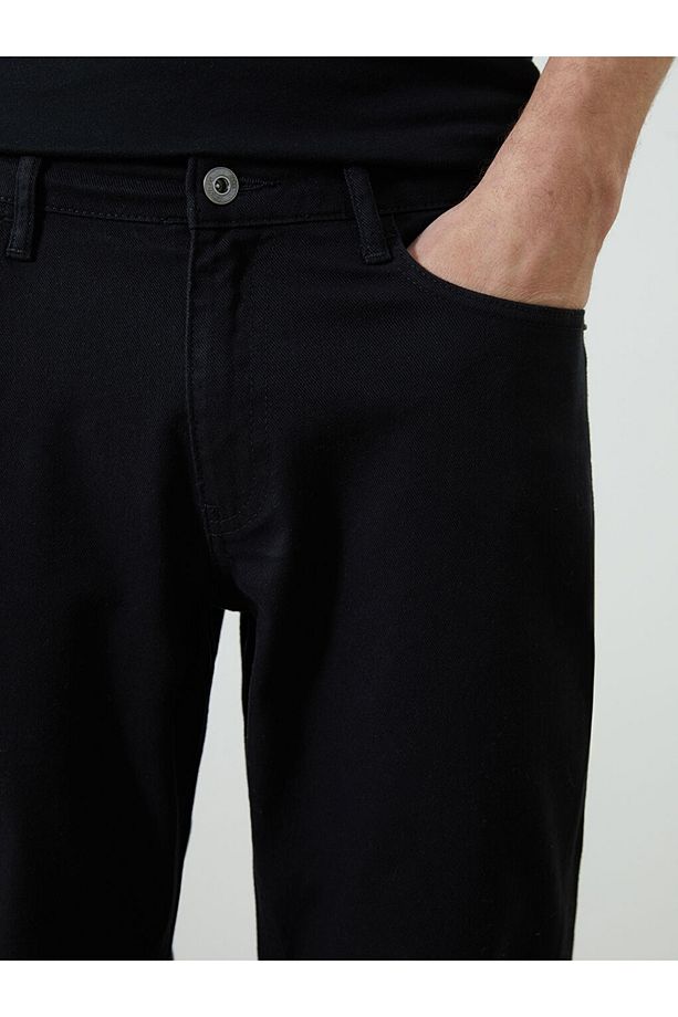 LCWAIKIKI Basic Standart Kalıp Gabardin Erkek Chino Pantolon - 3