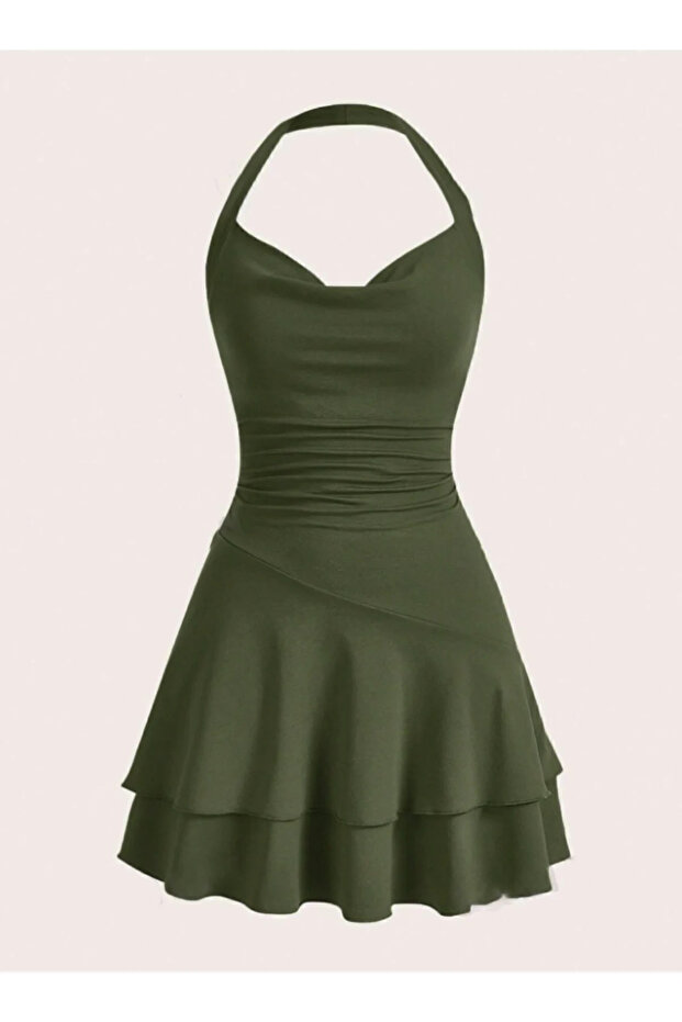 Rochie mini cu bretele 5022 - 1