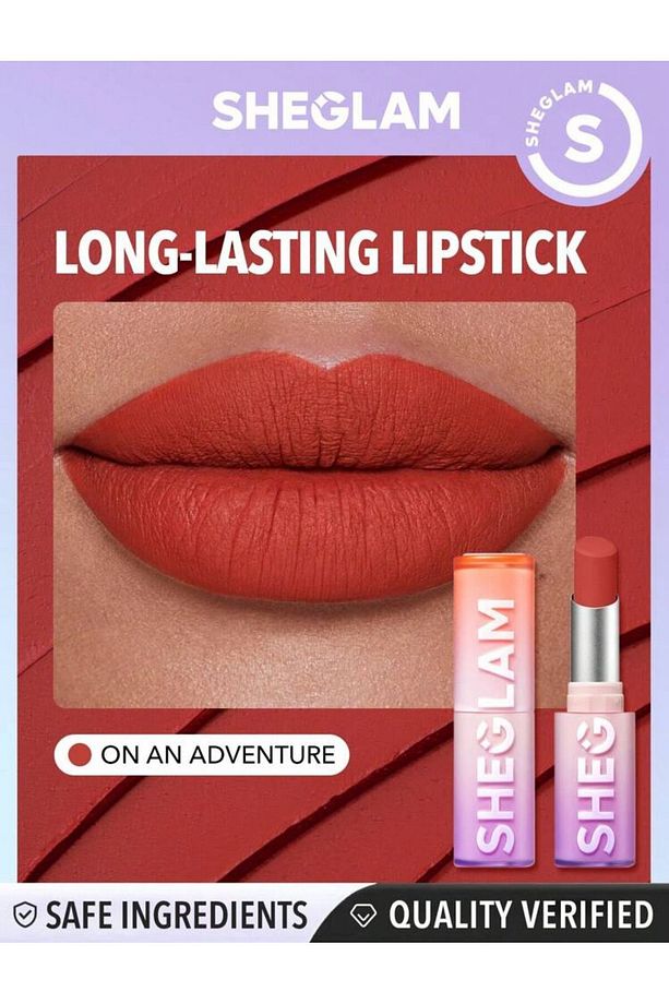 dynamatte Boom long lasting Matte Lipstick ON AN ADVENTURE - 1