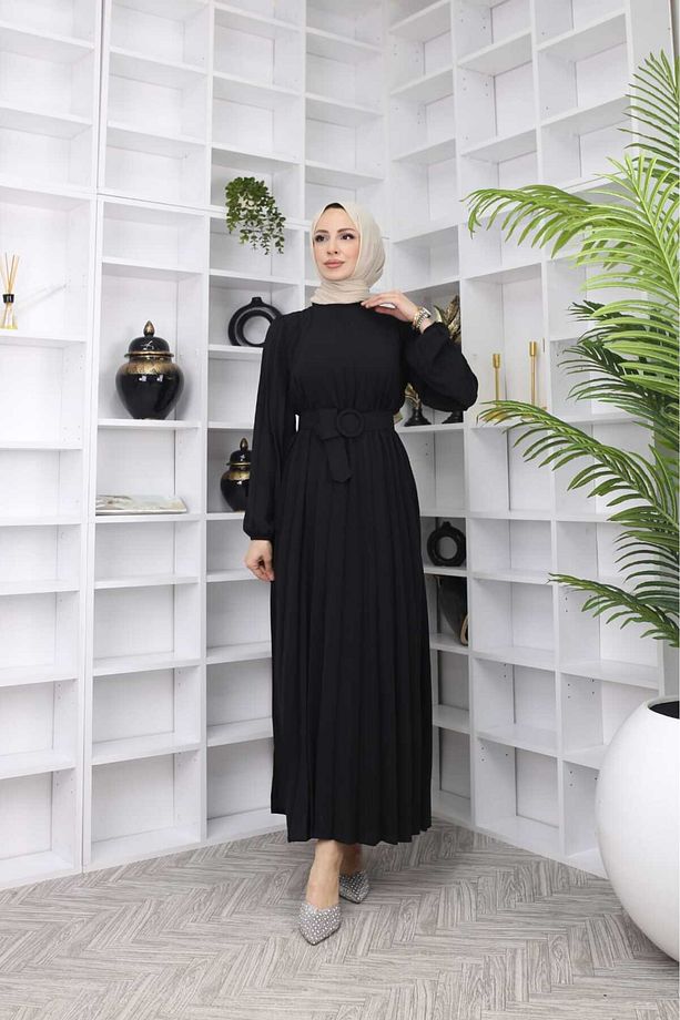Piliseli robadan ayrobin salaş elbise - 1