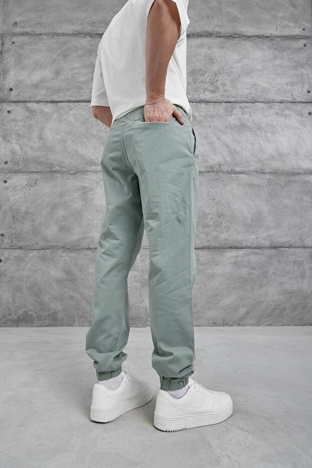 Mint zelene Yp elastične pantalone - 4