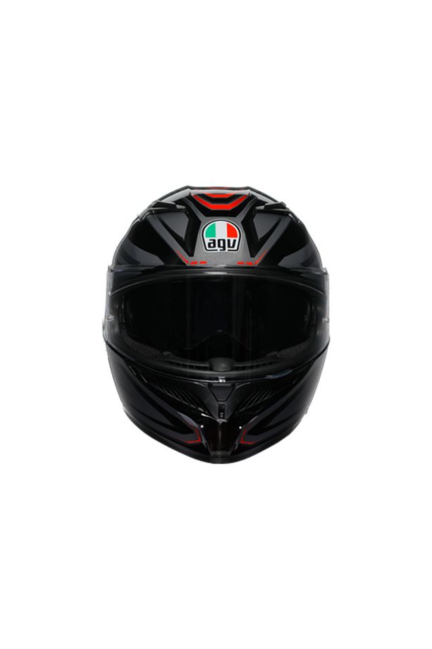 Kask/k3 E2206 Mplk Syth Black Red Configuration - 5