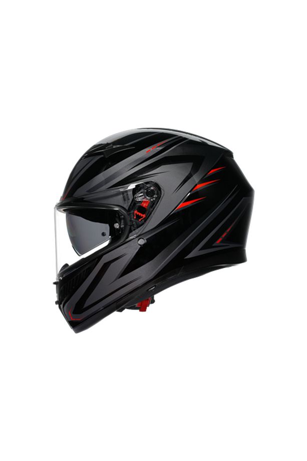 Kask/k3 E2206 Mplk Syth Black Red Configuration - 6
