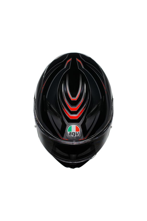 Kask/k3 E2206 Mplk Syth Black Red Configuration - 3
