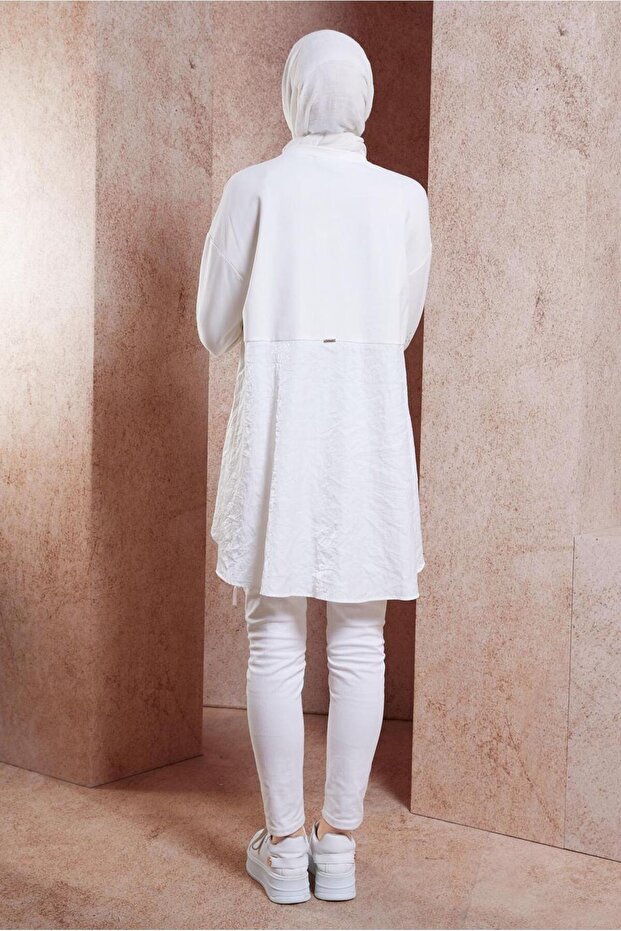 TAŞ BASKILI EŞOFMAN TUNİK 44450 - 3