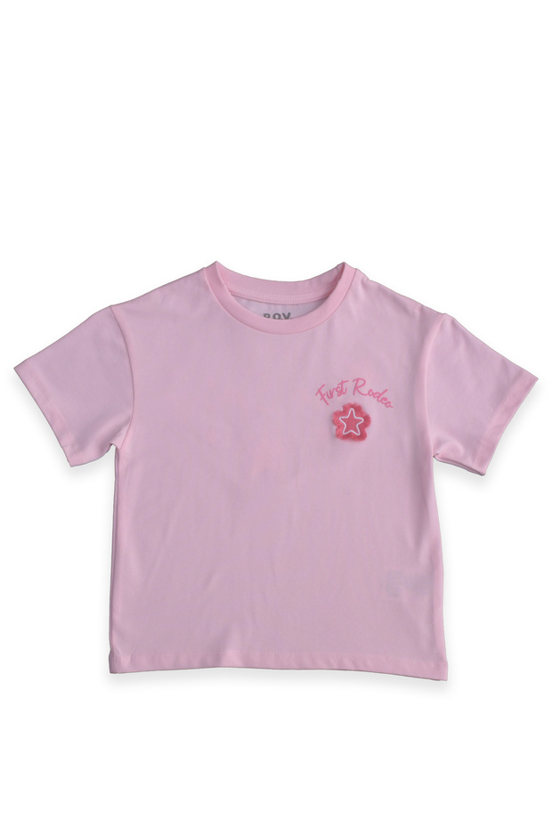 First Rodeo Tee (Pink) - 1