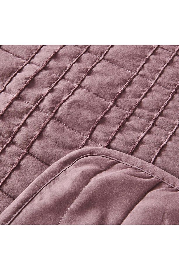 Soft Elit Çift Kişilik Yatak Örtüsü Seti - Mürdüm - 200x230 cm - 3