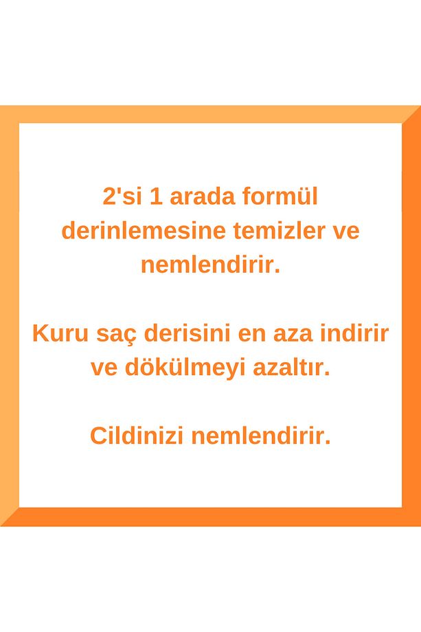 Erkeklere Özel Üçü Bir Arada Saç Şampuanı 400ml ( Şampuan+saç Kremi+duş Jeli) - 2