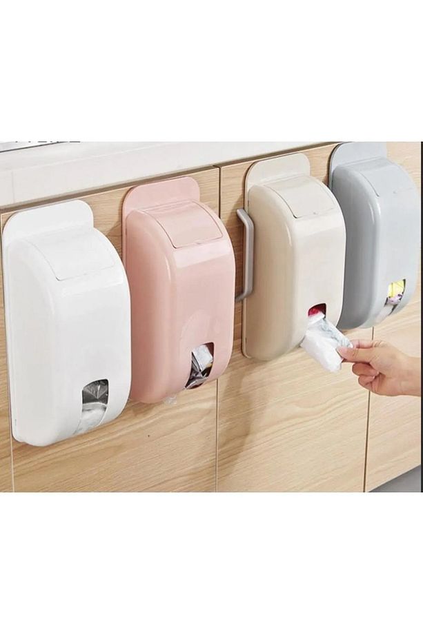 Poşetlik Poşet Torba Saklama Kutusu Asılabilir Organizer Galoş Saklama Kabı - 3