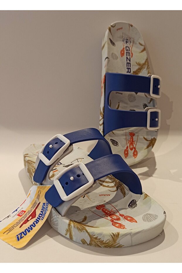 Anatomical Sole Adjustable Buckled Beach, Pool, Balcony, Terrace, Bathroom, Home and Street Slipper