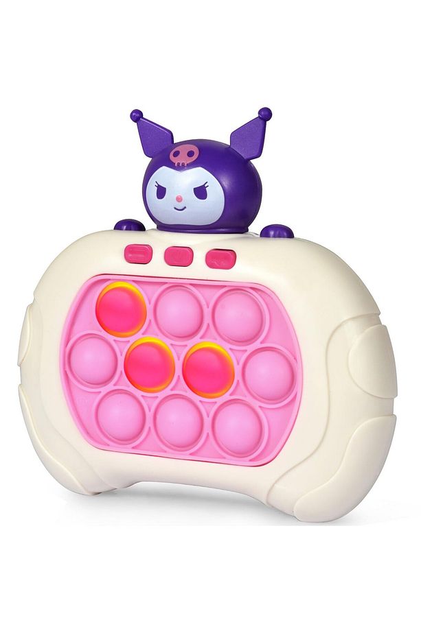 Fast Push Popit Oyuncak Işıklı Ve Sesli Stres Giderici Hızlı Itme Oyuncağı Eğitici Pop It Mavi - 3