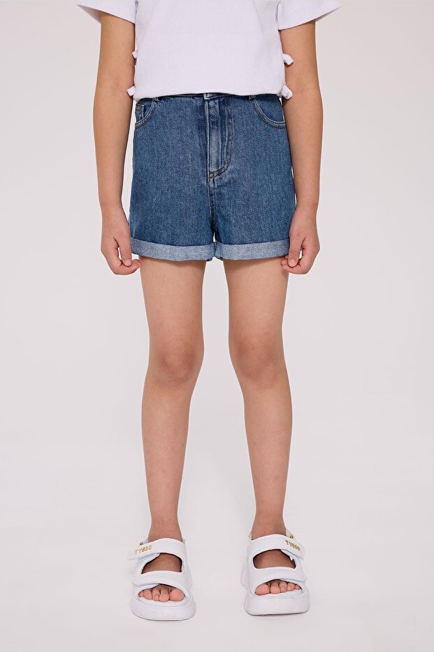 Bg Store Дівчачі джинсові шорти - 2