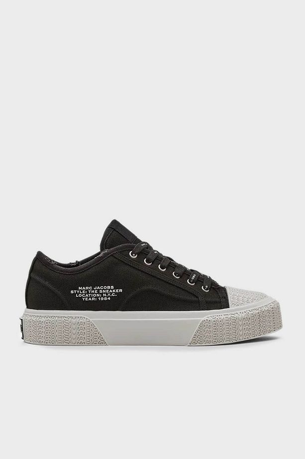 Logolu Kanvas Sneaker Ayakkabı AYAKKABI 2S4FSN023F14 001 - 1