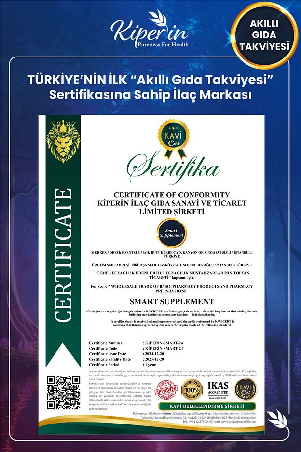 Calm ''Relax'' Passiflora, Safran, 5-HTP, Valerian, ... 9 İçerik (30 Günlük) | Akıllı Gıda Takviyesi - 7