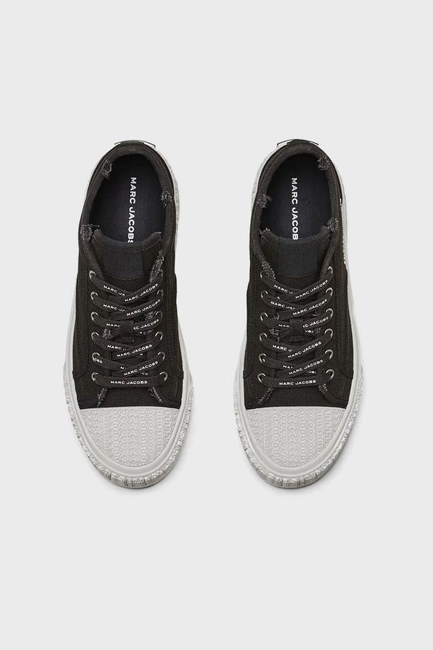 Logolu Kanvas Sneaker Ayakkabı AYAKKABI 2S4FSN023F14 001 - 3