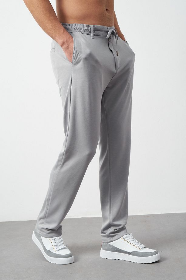 Esnek Modal Kumaş Regular Erkek Pantolon - 5
