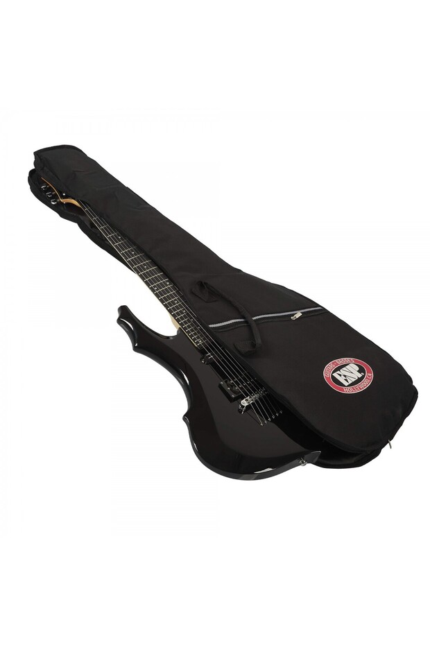 F-10 Kit Black Elektro Gitar - 4