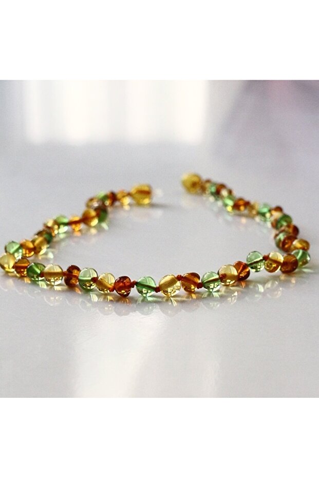 Baltık Damla Kehribar Kolye - 1