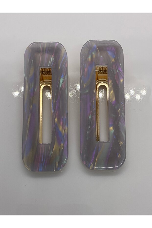 Women's Colorful 2-Piece Bone Collar Buckle