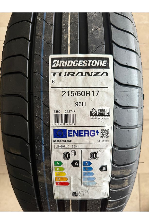/ 215/60R17 (TURANZA 6) YAZ LASTİĞİ 2025 - 1