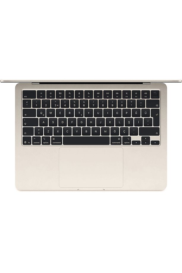 MW0Y3TU/A/MacBook Air/Apple M4 İşlemci Uyumlu (10 Çekirdek CPU-8 Çekirdek GPU 16GB RAM/256GB  Bej - 1