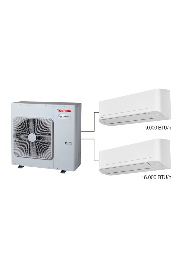 2M Multi Split Klima 9.000+16.000 BTU/h - 1