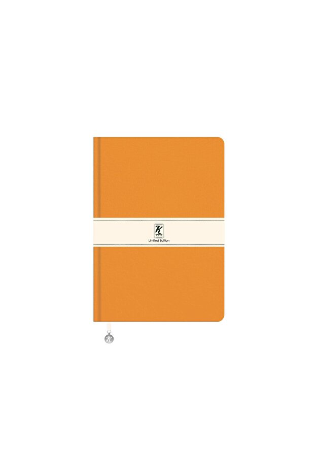 A5 Hardcover Flexible Cover Lined Limited Edition Notebook - Mustard