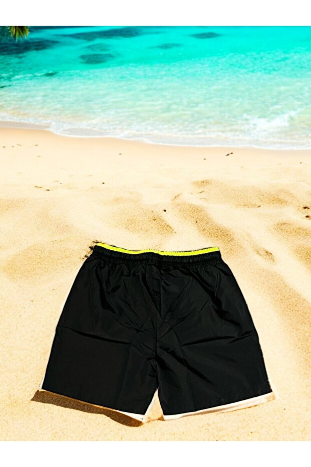 Renkli Deniz Şortu - 2