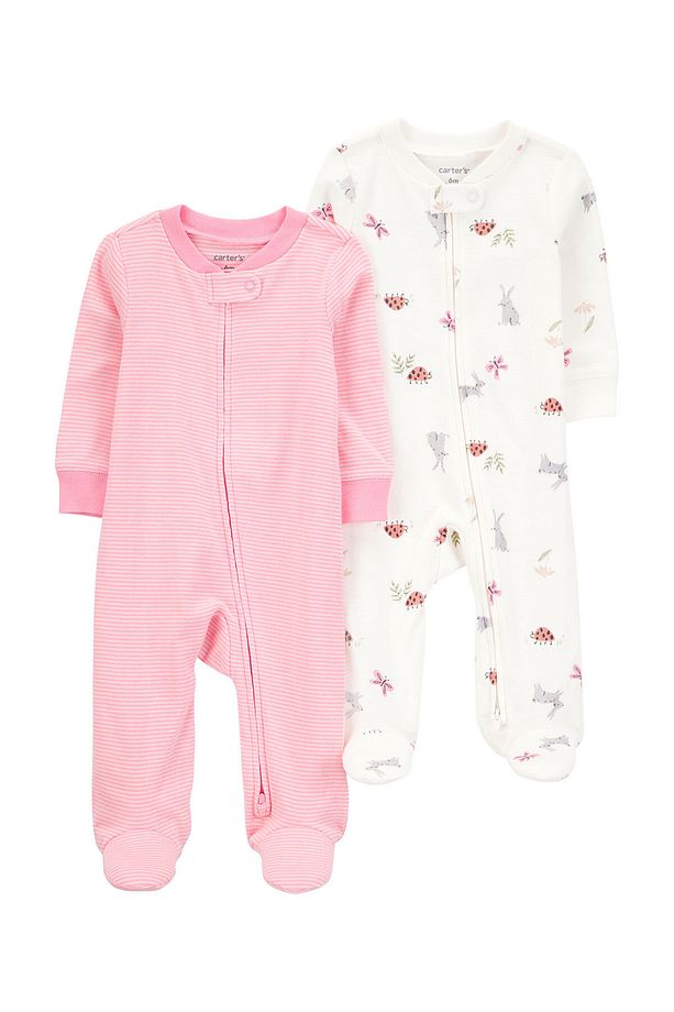 Kız Bebek Uyku Tulumu Set 2'li Paket - 1