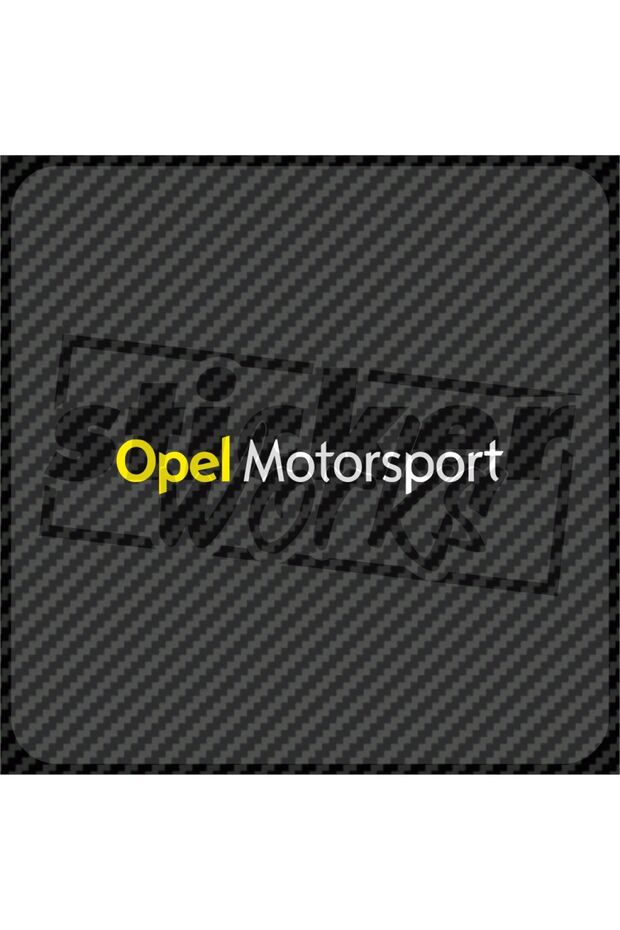 Opel Motorsport Windshield Sticker