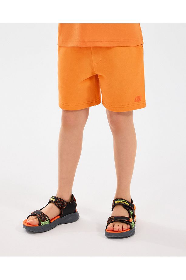B Essentials Sweatshort Büyük Erkek Çocuk Turuncu Şort Sk2510144-701 - 2