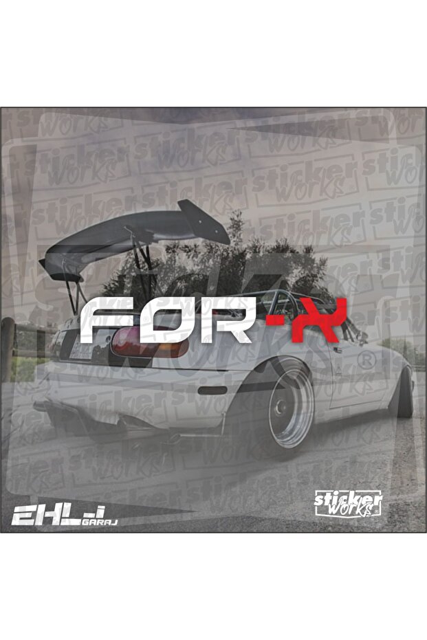 For X Sticker - 1