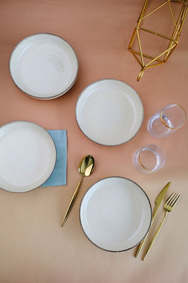 Moderna Pit Plate Cinnamon 20cm Set of 4