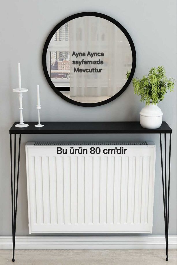 Siyah Raf -Petek Üstü Dresuar 80cm (60ve 70 cm Petek İçindir) - 1